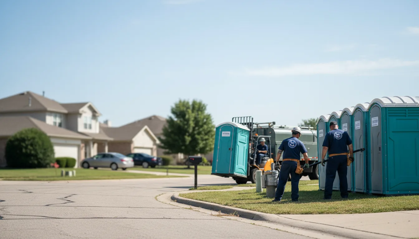 Porta Potty Rental in Riverdale, MI near me